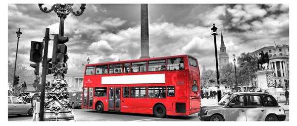 Obraz - Trafalgar Square (120x50 cm)