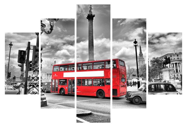 Obraz - Trafalgar Square (150x105 cm)