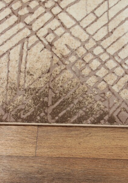 Koberec HOME W6124 CREAM / BROWN