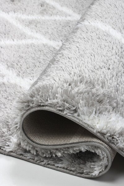 Koberec Boho 610 D.GREY/CREAM