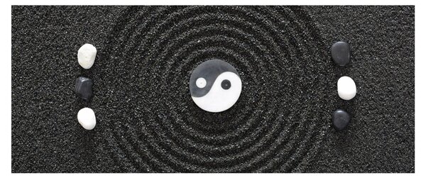 Obraz - Jin a Jang (120x50 cm)