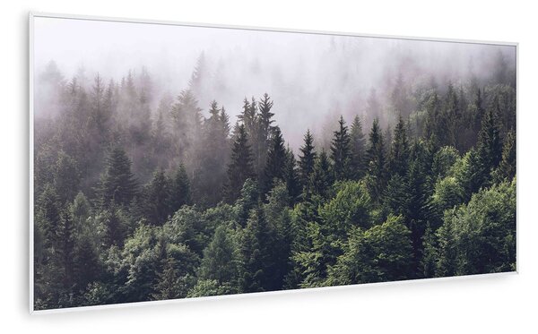 Klarstein Wonderwall Air Art Smart, infračervený ohrievač, 120 x 60 cm, 700 W, les