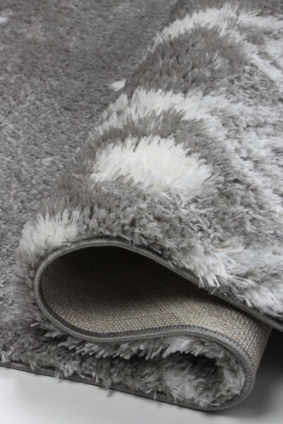 Koberec Boho 590 D.GREY/CREAM