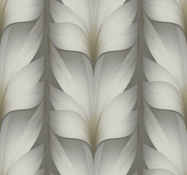Sivá geometrická vliesová tapeta na stenu, EV3953, Candice Olson Casual Elegance, York
