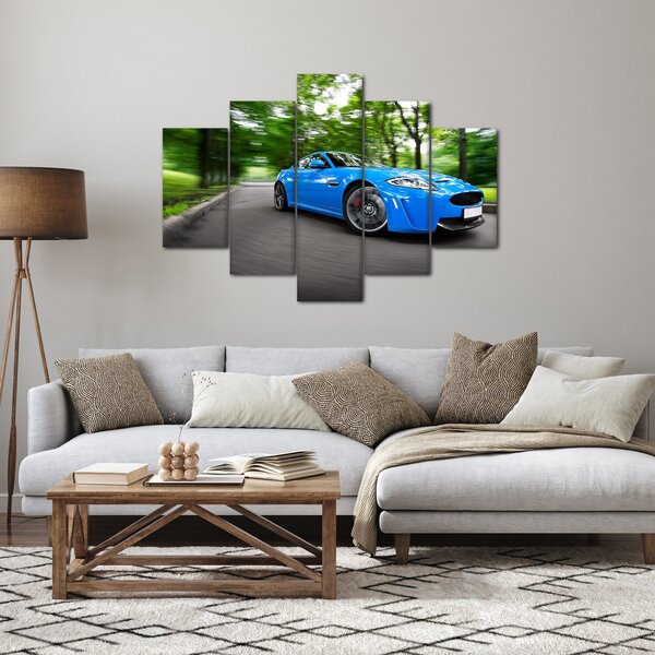 Obraz - Závodné auto (150x105 cm)