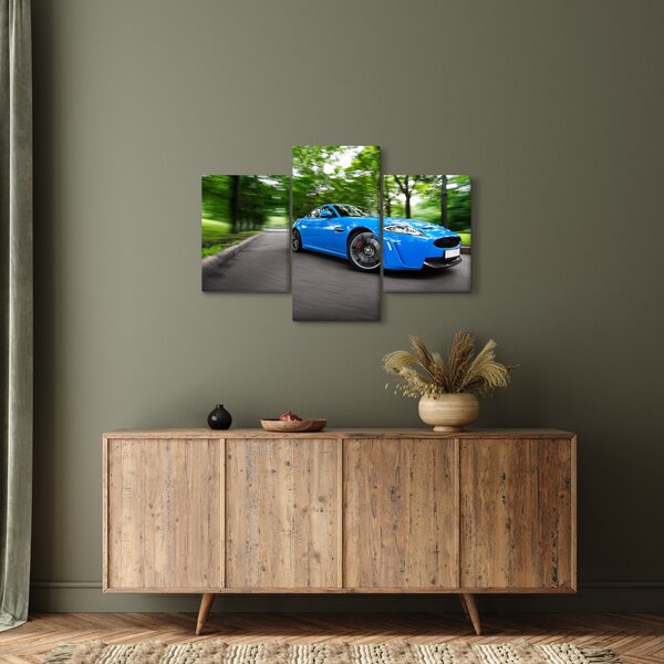 Obraz - Závodné auto (90x60 cm)