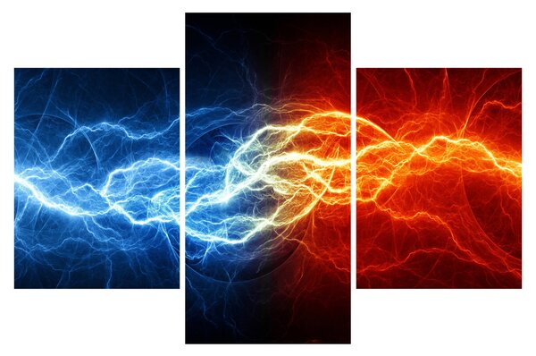 Obraz elektrického napätia (90x60 cm)