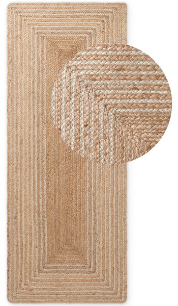 Hanse Home, Behúň Juno 106328 White Gold, 80x200, béžová, chodba / predsieň