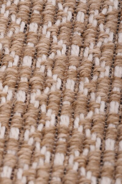 Koberec Indiana 08656A JUTE / WHITE
