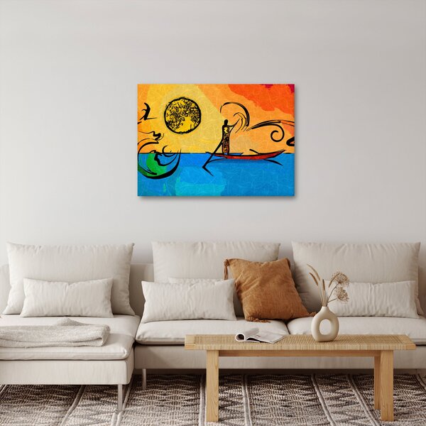 Obraz starovekej maľby (70x50 cm)