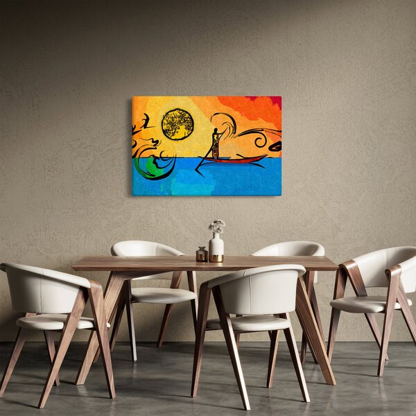 Obraz starovekej maľby (90x60 cm)