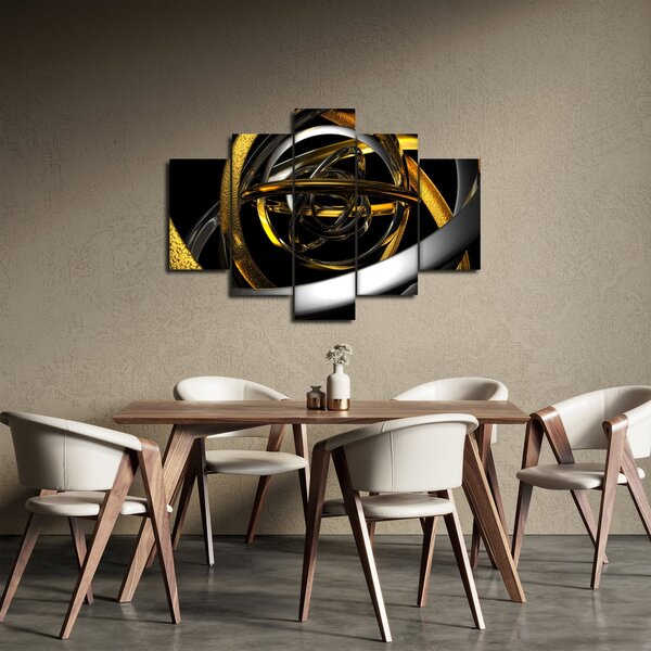Obraz modernej abstrakcie (150x105 cm)
