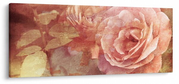 Obraz ruží (120x50 cm)