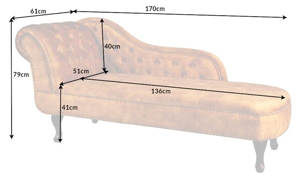 Dizajnová leňoška Chesterfield horčicový zamat