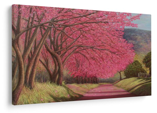 Obraz rozkvitnutých stromov (90x60 cm)