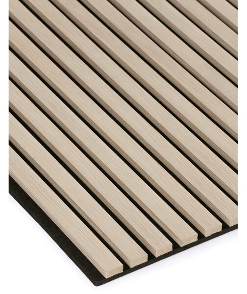 Drevený akustický panel, 2400 x 600 mm, B2BP008, dub sonoma