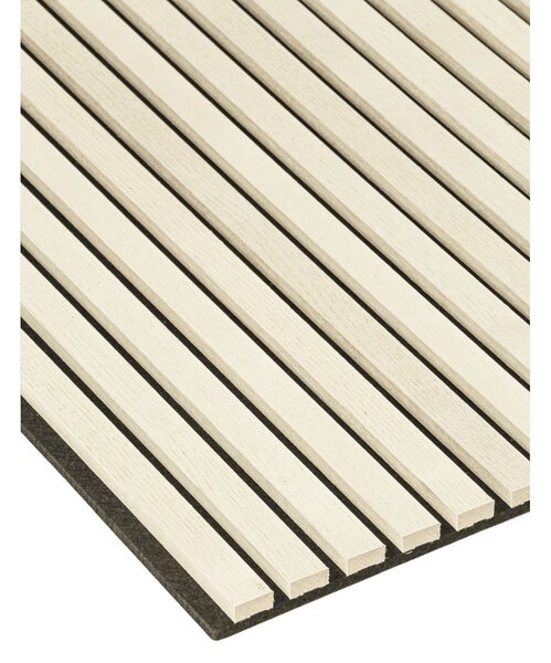 Drevený akustický panel, 2400 x 600 mm, B2BP002, breza