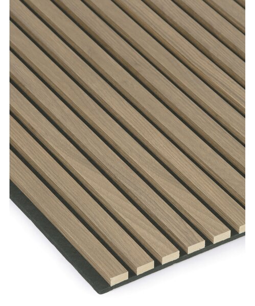 Drevený akustický panel, 2400 x 600 mm, B2BP007, orech
