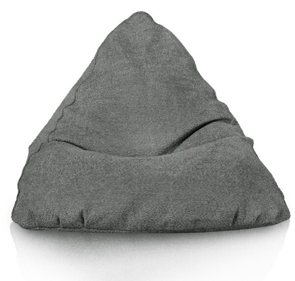 Sedací vak Bermudy sivý bouclé