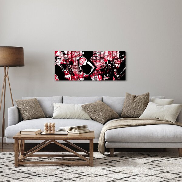 Obraz - Jazz (120x50 cm)