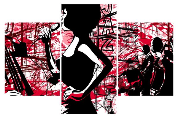 Obraz - Jazz (90x60 cm)