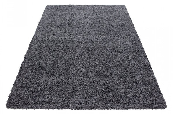 ASIR Koberec 200 x 290 PLAIN tmavo sivý
