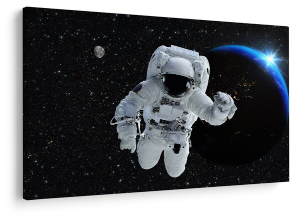 Obraz - Astronaut vo vesmíre (90x60 cm)