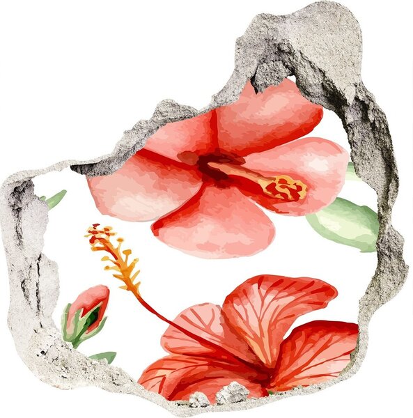 Diera 3D fototapety na stenu Tropické kvety nd-p-105950517