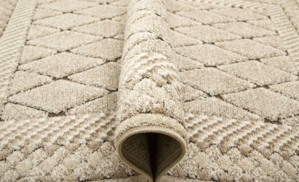 Koberec Fashion 32009/120 Kosoštvorce, krémový / béžový
