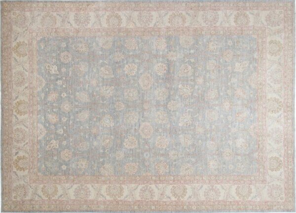 Pastelový koberec z Pakistanu - Vlnený Tabriz 2,76 x 3,78 m
