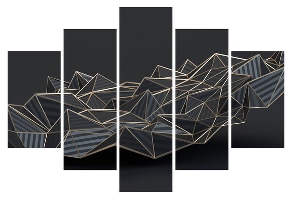 Obraz abstrakcie (150x105 cm)