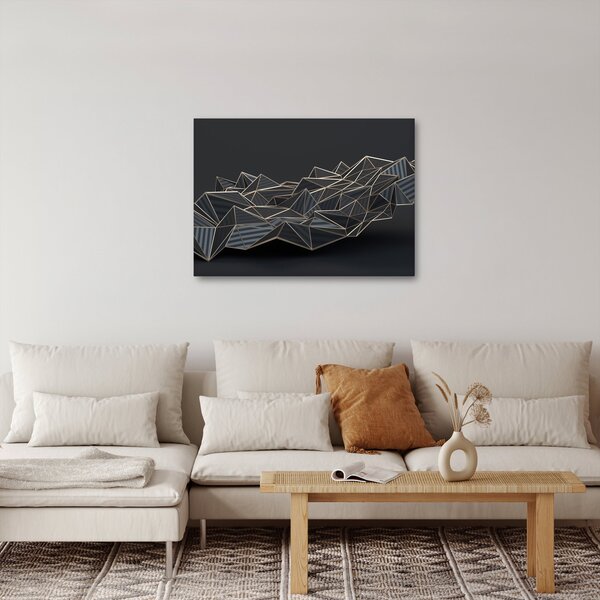 Obraz abstrakcie (70x50 cm)