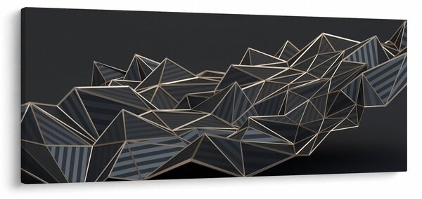 Obraz abstrakcie (120x50 cm)