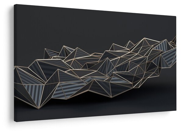 Obraz abstrakcie (90x60 cm)