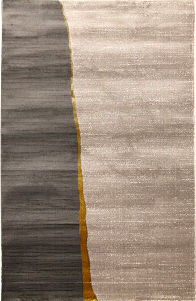 ASIR Koberec 150 x 230 HALF béžová, sivá, zlatá