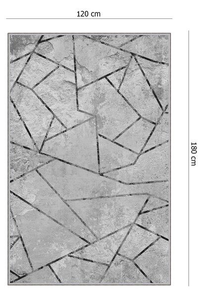 ASIR Koberec 120 x 180 STONE biely