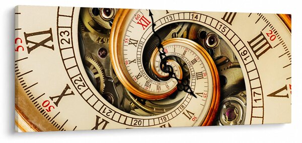 Obraz hodín (120x50 cm)