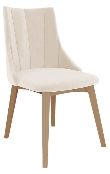 Jedálenská stolička Sebi (natural + krémová). Vlastná spoľahlivá doprava až k Vám domov. 1069978