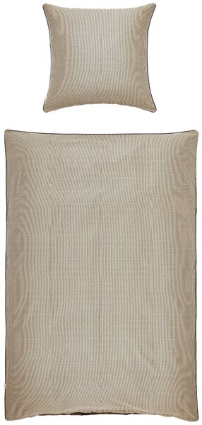 OBOJSTRANNÁ POSTEĽNÁ BIELIZEŇ, satén, čierna, zlatá, béžová, 135/200 cm Esprit - Online Only bytové doplnky, Online Only