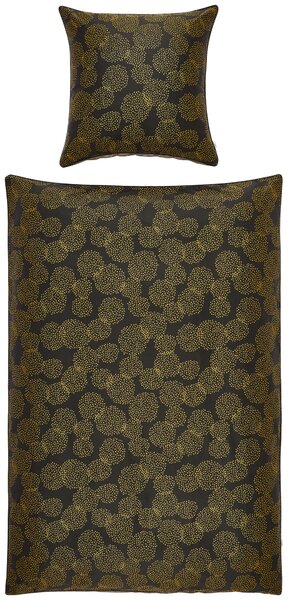 OBOJSTRANNÁ POSTEĽNÁ BIELIZEŇ, satén, čierna, zlatá, béžová, 135/200 cm Esprit - Online Only bytové doplnky, Online Only