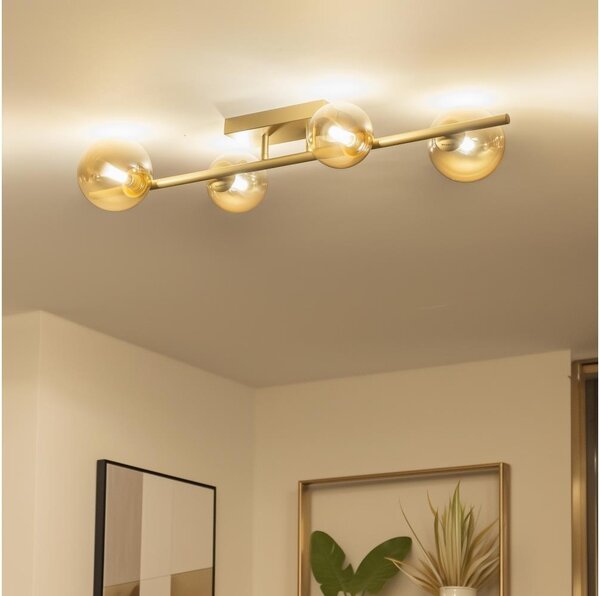 Brilagi - LED Prisadený luster MILLA 4xG9/3W/230V zlatá