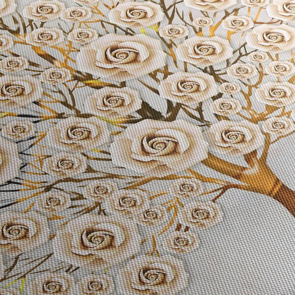 Obraz kvetinového stromu (120x50 cm)