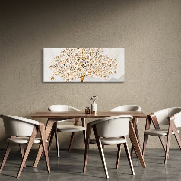 Obraz kvetinového stromu (120x50 cm)
