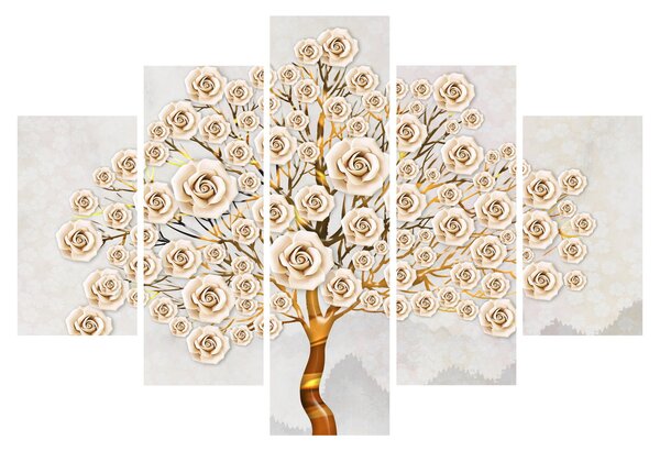 Obraz kvetinového stromu (150x105 cm)