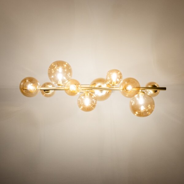 Brilagi - LED Luster na lanku MILLA 10xG9/3W/230V zlatá