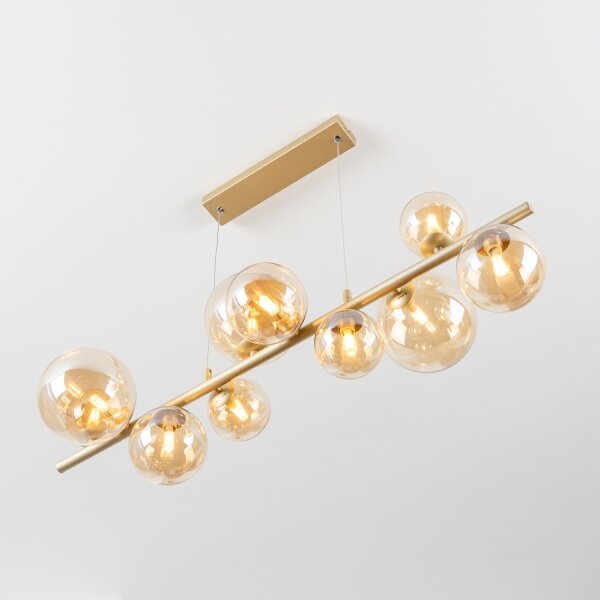 Brilagi - LED Luster na lanku MILLA 10xG9/3W/230V zlatá