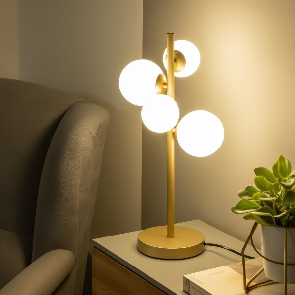 Brilagi - Náhr. sklo k lustru, nást. svietidlu a lampe MISTEL,MILLA pr.15 cm biela