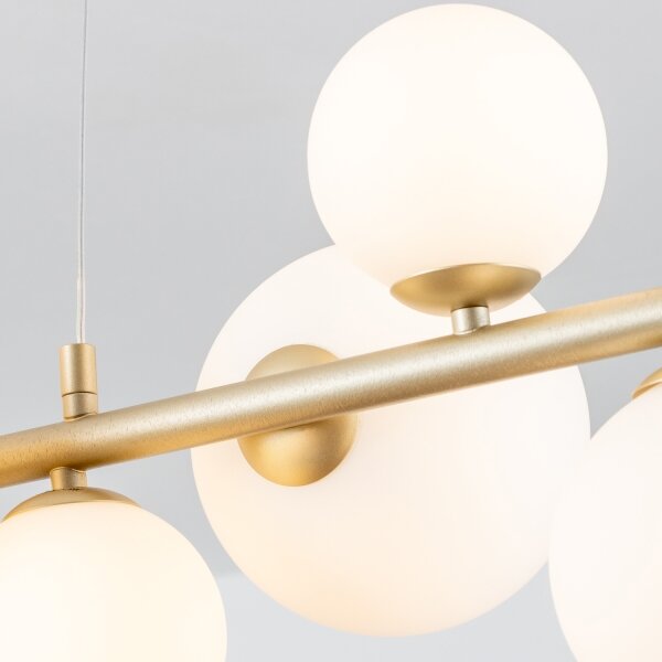 Brilagi - Náhr. sklo k lustru, nást. svietidlu a lampe MISTEL,MILLA pr.15 cm biela