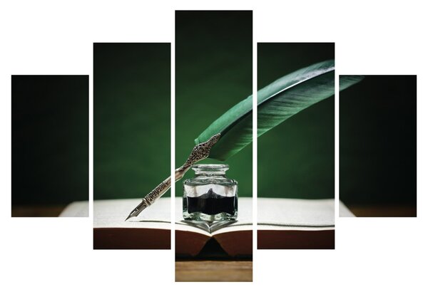 Obraz písacieho pera (150x105 cm)