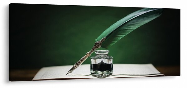 Obraz písacieho pera (120x50 cm)